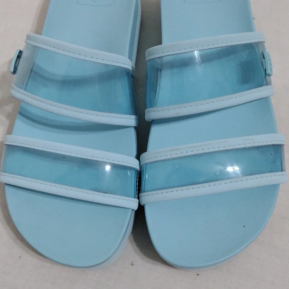 Reef Vista Hi-Energy Platform Slip-on Slide Sandals US 7.5 Comfort Casual Summer